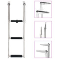 3-step Stainless Steel Folding Boarding Ladder Q898