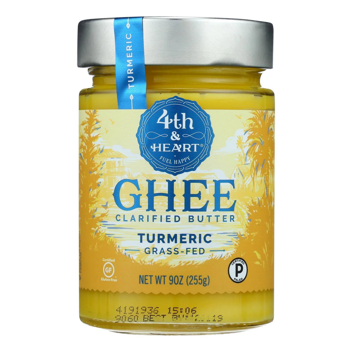 Turmeric Grass Fed Ghee 9 oz W678