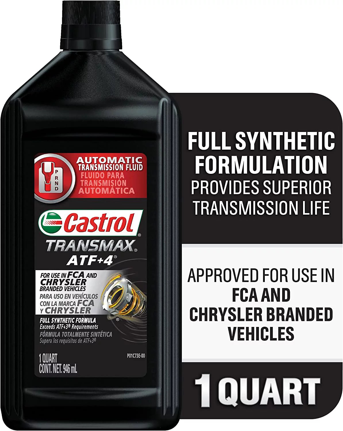 1 Quart Case of 6 Automatic Transmission Fluid M3821