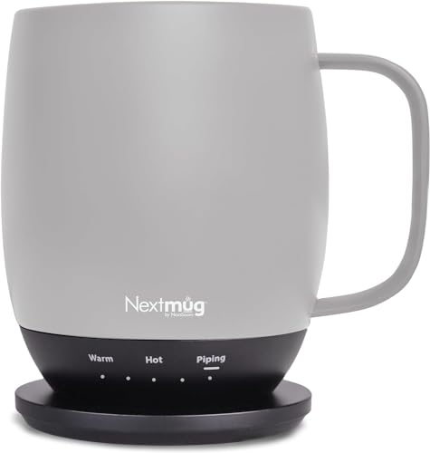 Black 14 oz Self-Heating Coffee Mug P535
