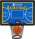 Red Trampoline Basketball Hoop J47886