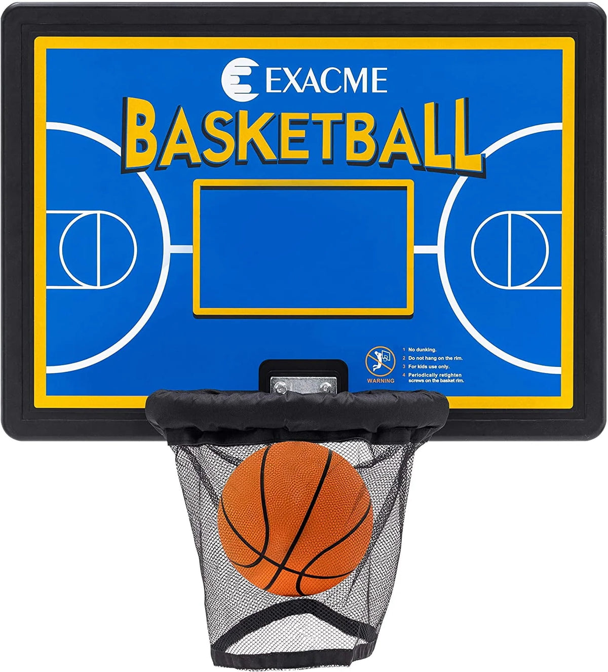 Red Trampoline Basketball Hoop J47886
