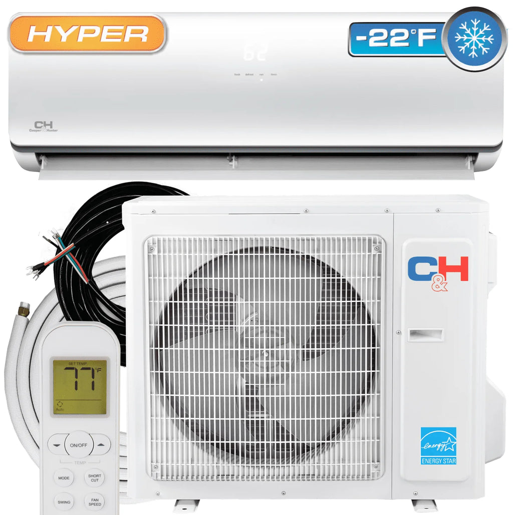 18000 BTU 230V Wall Mounted Mini Split Heat Pump Air Conditioner J7647