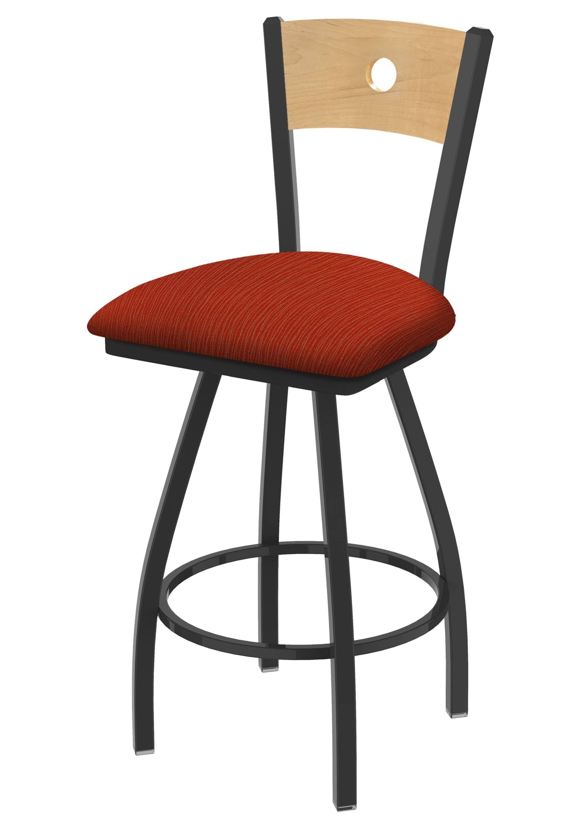 25x22 Swivel Counter Stool with Pewter Finish S603