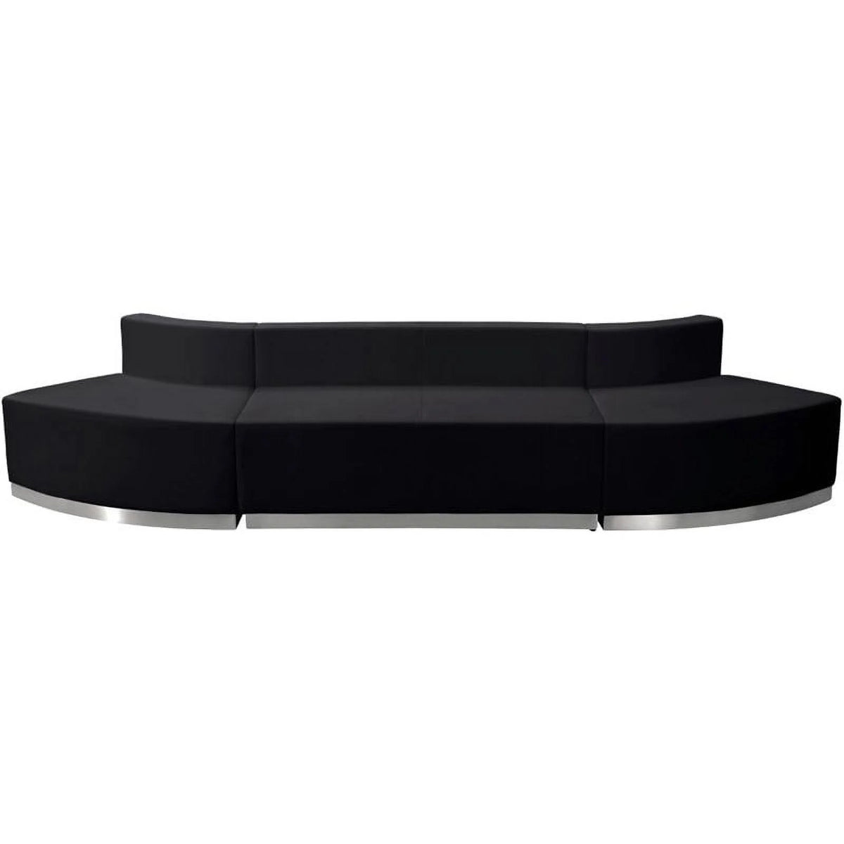 3 Piece Black Reception Seating B80838