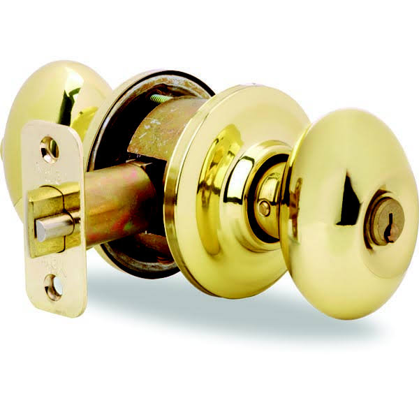 Polished Brass Entry Door Knob I119529