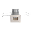 2-1/4x22 Mini LED Square Downlight Wet Location 4100K Spot Beam Spread, Satin Nickel X7776