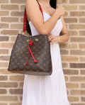Brown Monogram Bucket Bag P152260