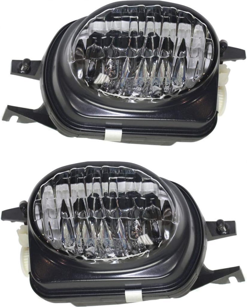 Fog Light Assembly Pair for Mercedes-Benz C230 C240 C280 C32 2001-2007 B6938