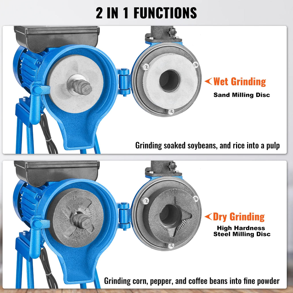 1500W Electric Grain Mill Grinder W90825