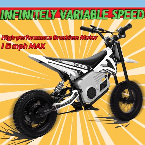 Green Electric Dirt Bike W36260