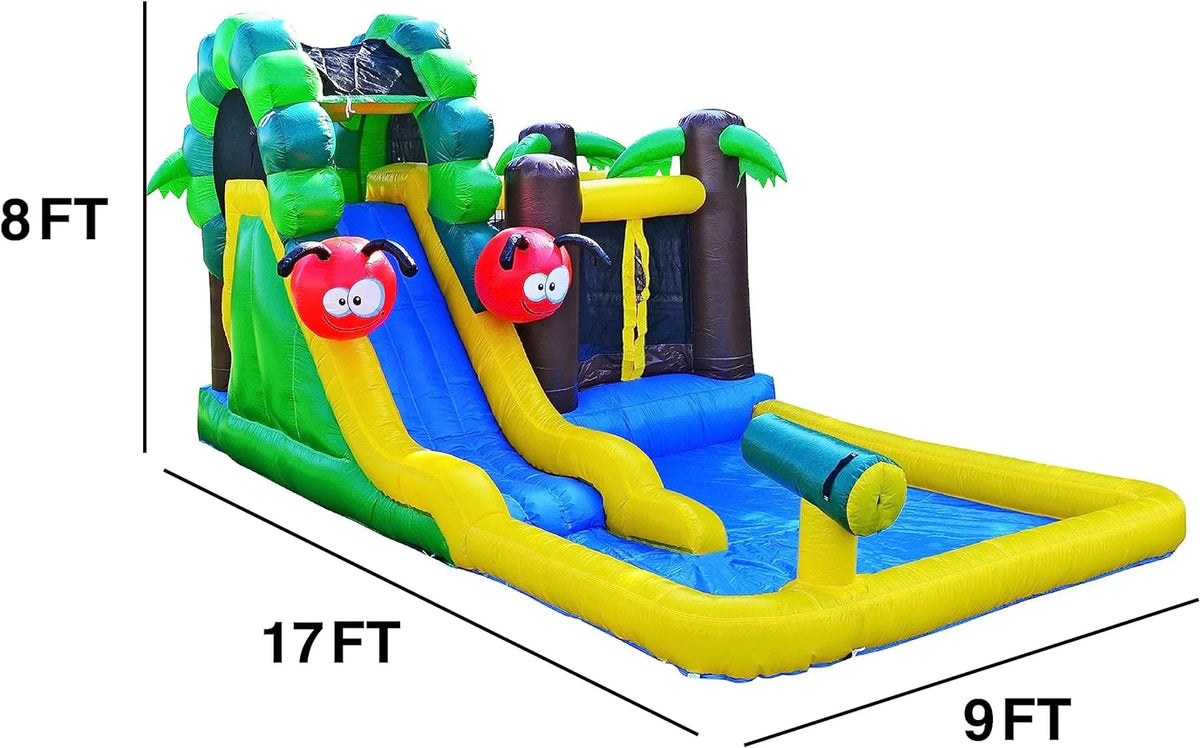 Water Slide Bounce House with Blower V3809