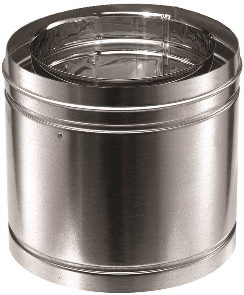 Chimney Pipe, 18 in. Long, 10 in. Inner Diameter V32681