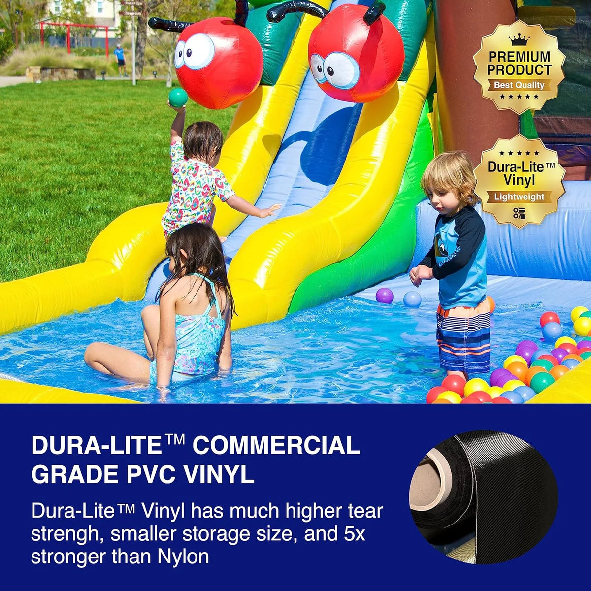 Water Slide Bounce House with Blower V3809