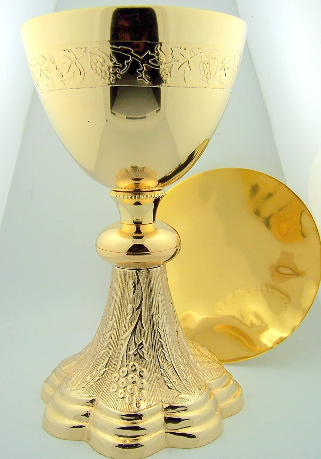 Gold Gild Priest Chalice & Paten J3079