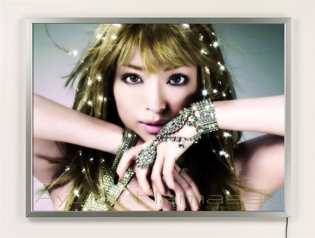22x28 LED Light Box Poster Frame, Aluminum Y987460