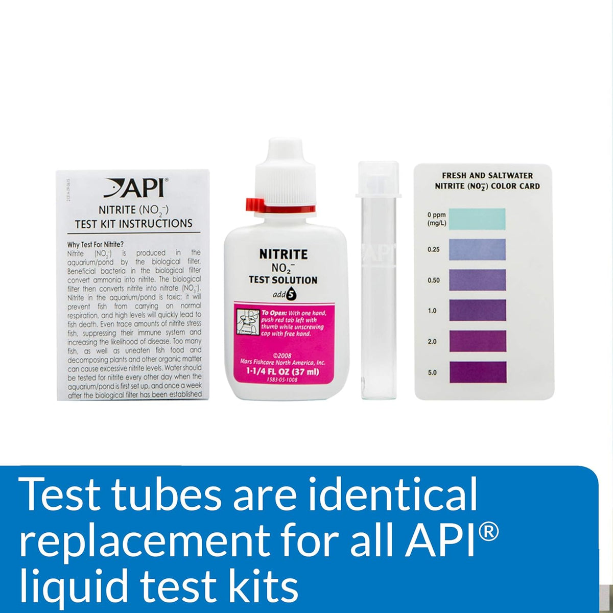 24-Count Replacement Test Tubes with Caps P36429