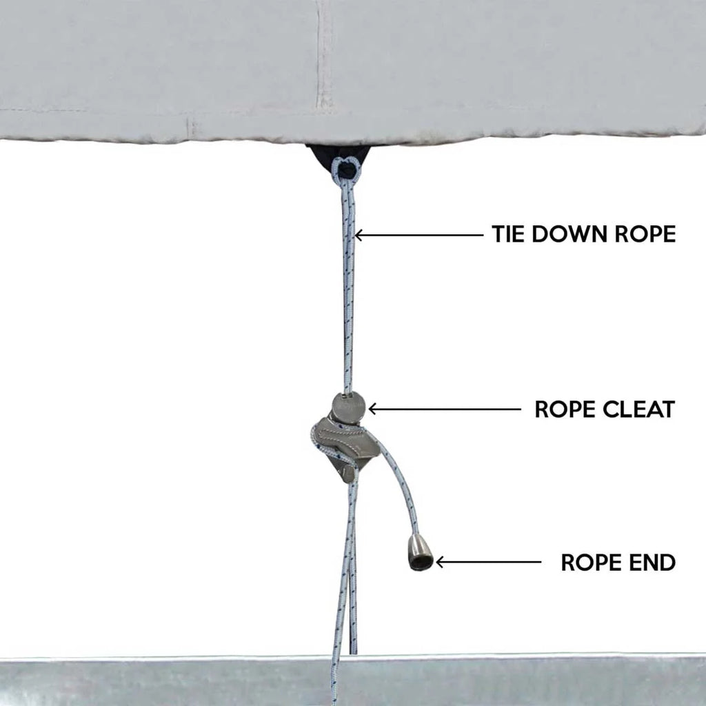 Heavy Duty Water Repellent Boat Cover H52008