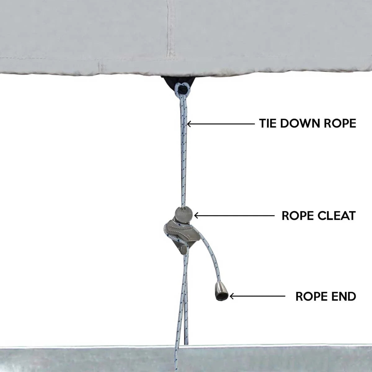 Heavy Duty Water Repellent Boat Cover H52008