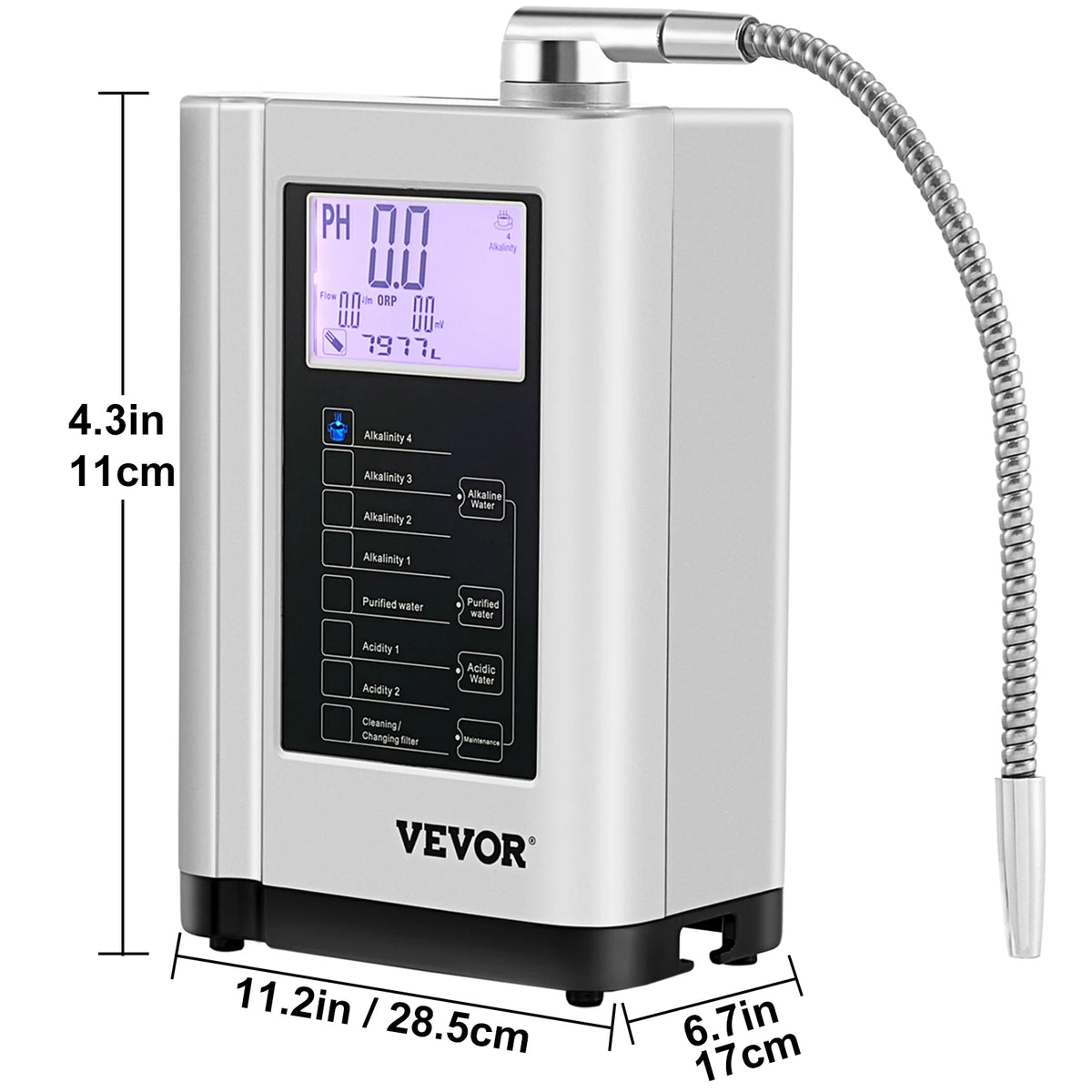 Alkaline Water Purifier with LCD Panel E70766