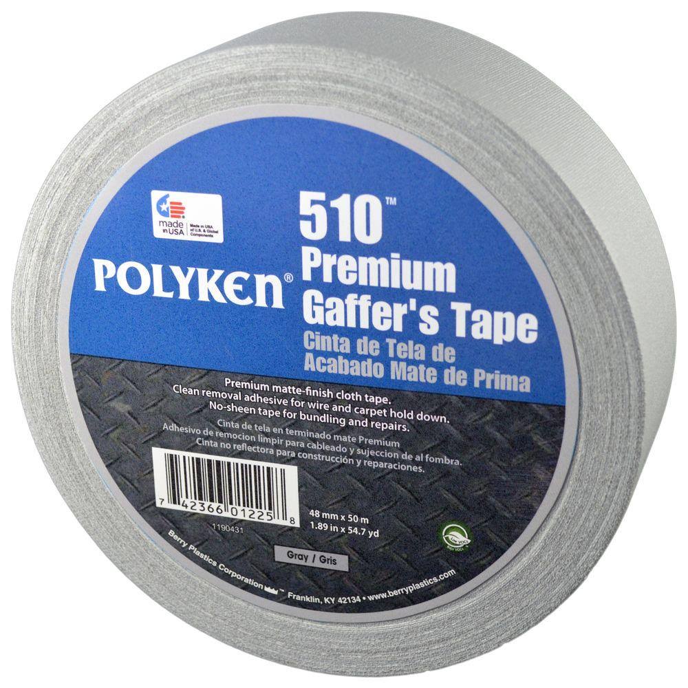 Gray Gaffers Tape 48mm x 50m 24 Rolls J109408