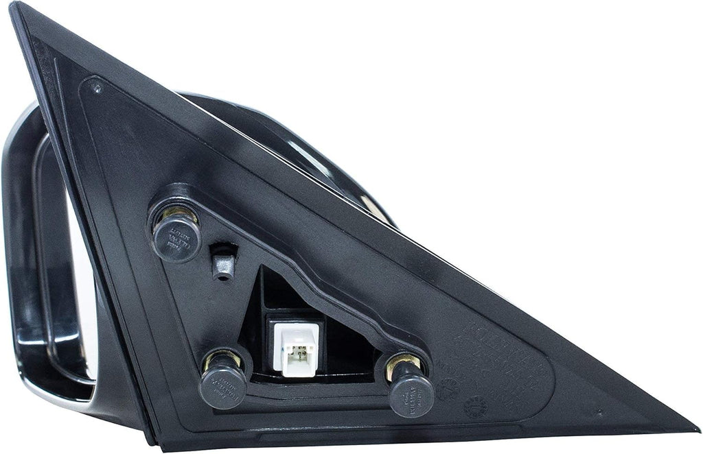 Driver and Passenger Side Unpainted Non-Heated Non-Folding Outside Rear View Mirrors U592