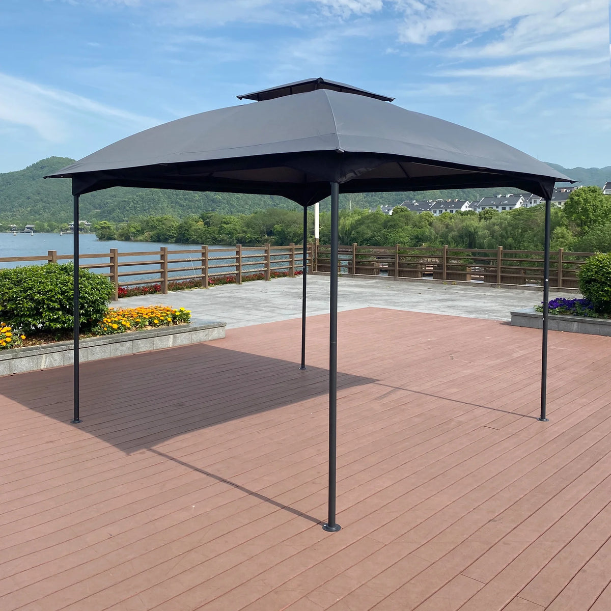 10'x10' Double Roof Outdoor Canopy Shelter Tent P802012