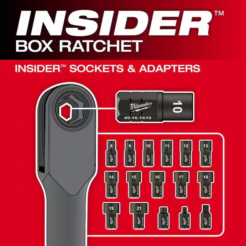 12V Lithium-Ion Brushless Cordless Extended Reach Box Ratchet W670788