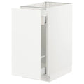 White Base Cabinet with Pull-Out Storage C876811