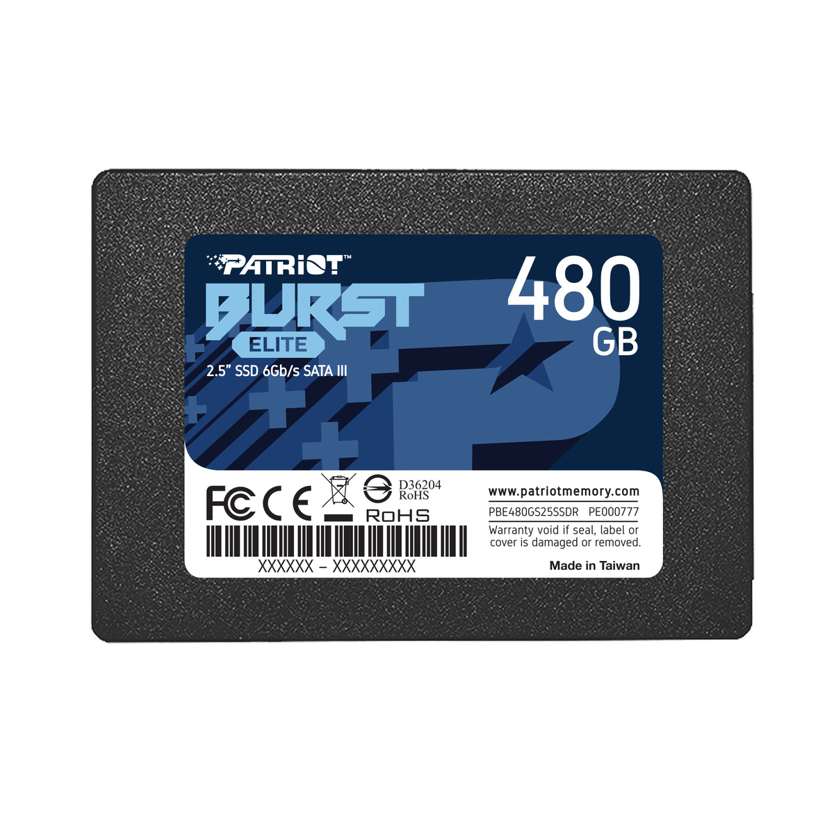 480GB Internal SSD SATA 3 2.5" Solid State Drive D4187