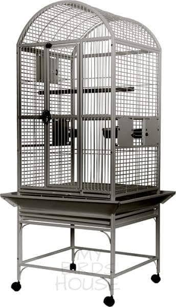 Black Dome Top Bird Cage N73182