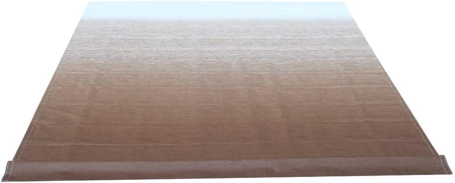 Black Retractable RV Awning Fabric Replacement 16x8 ft F822