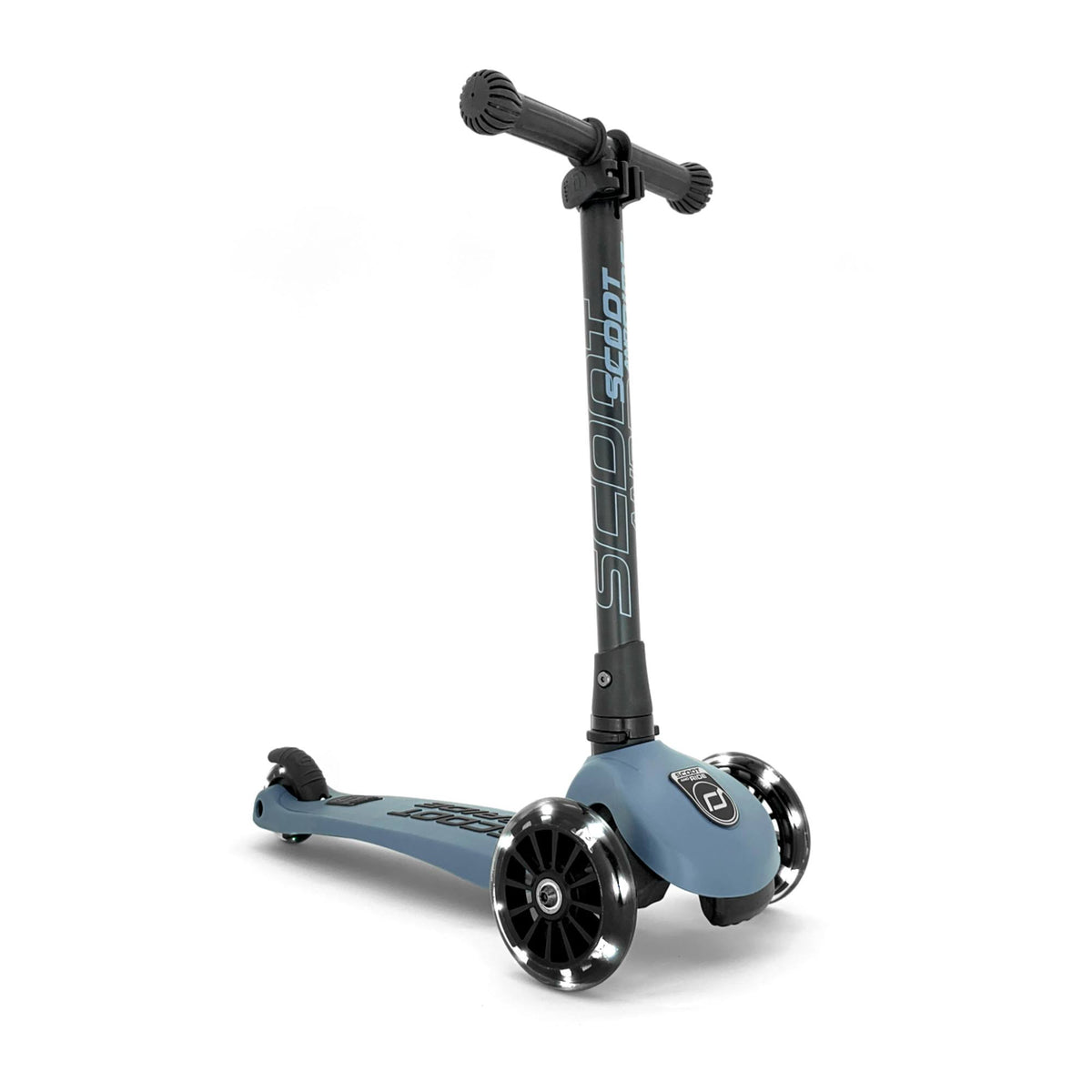 Steel Blue LED Kick Scooter J30677