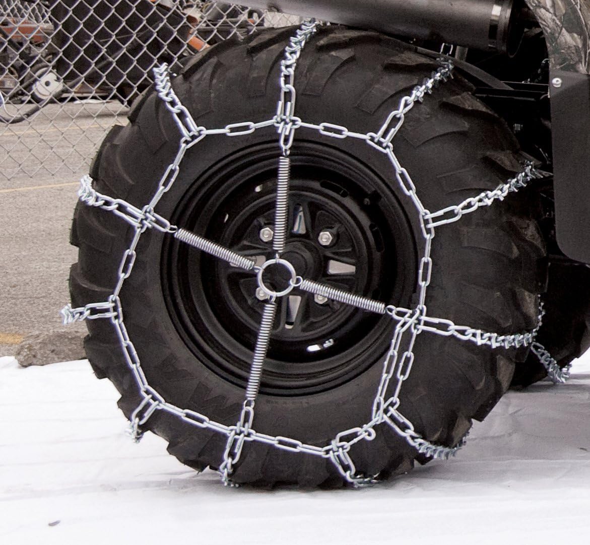 ATV Trac V-Bar Tire Traction Chain Pack of 2 I1394
