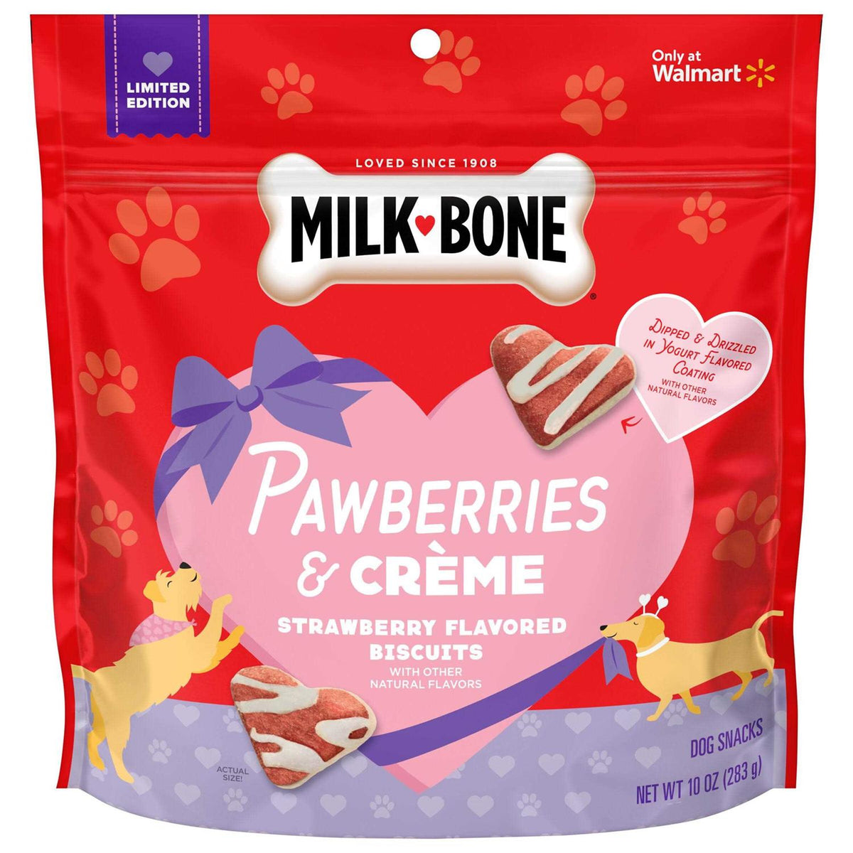 Strawberry Flavored Dog Biscuits P244