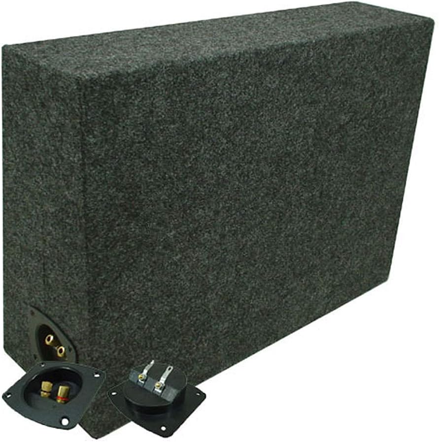 Single 10" Subwoofer Truck Sub Box Enclosure 3/4" MDF Pack of 2 F671583