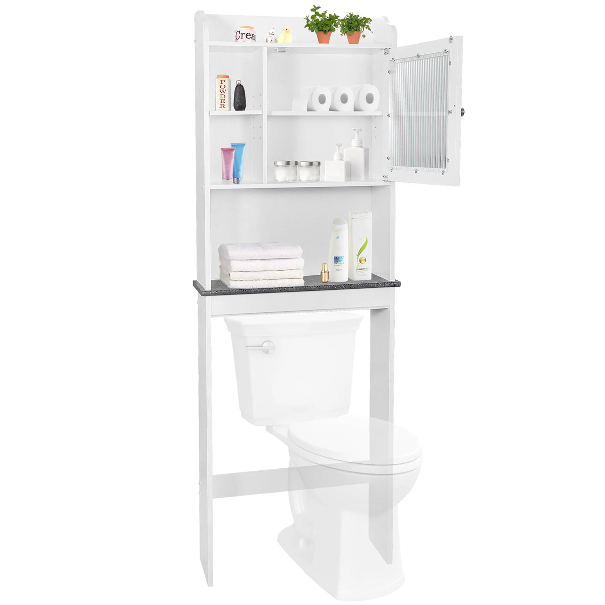Over The Toilet Storage Cabinet White B521632