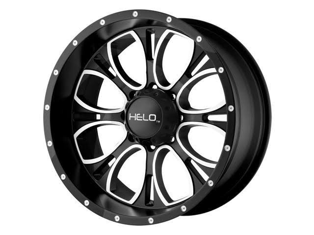 17x9 8x165.1 +18mm Black/Machined Wheel Rim A7492