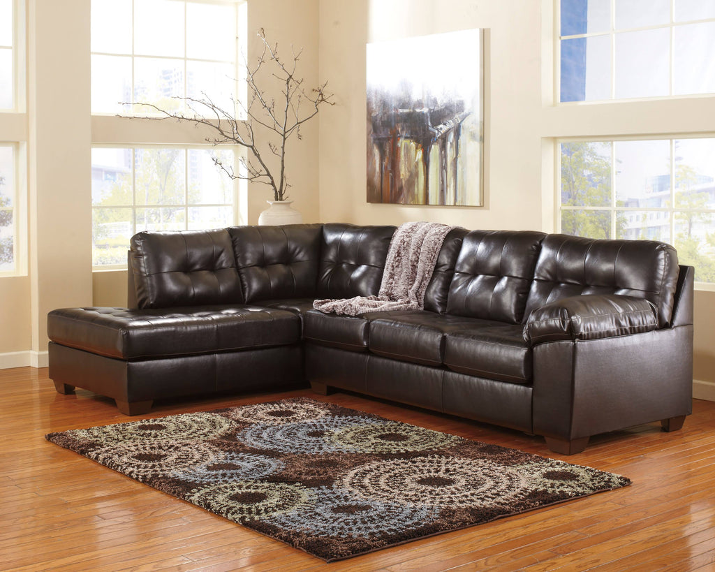 Red Left Arm Facing Sectional S543