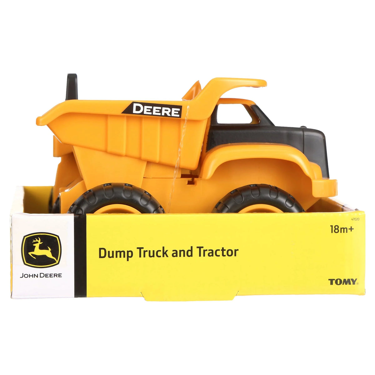 Yellow Construction Vehicle 2 Pack Dump Truck & Tractor with Loader G582927