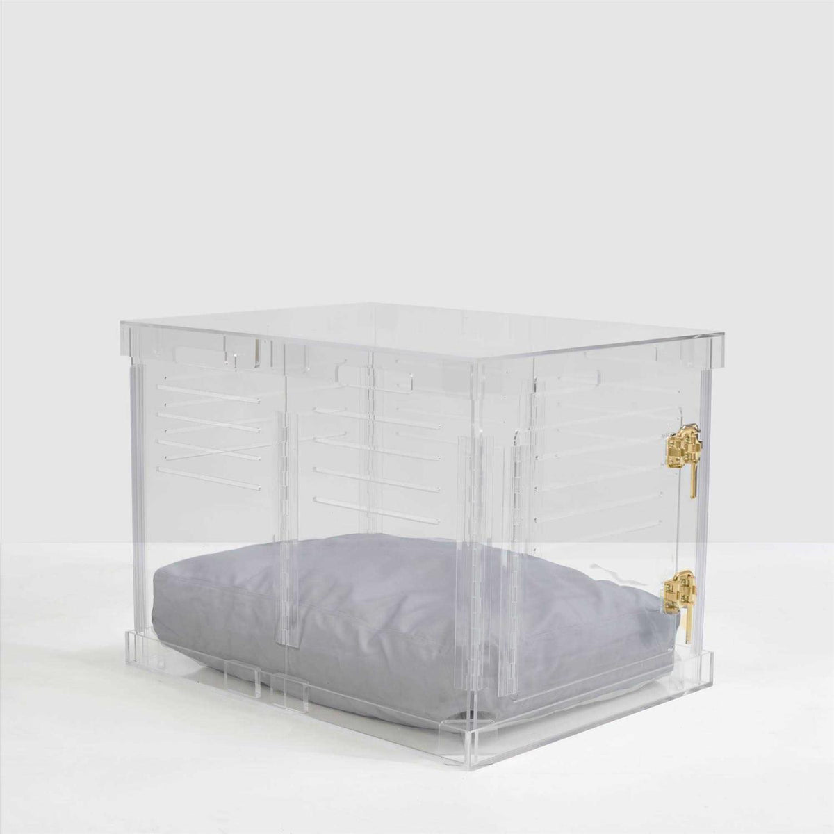 Clear Dog Crate to Gate M497