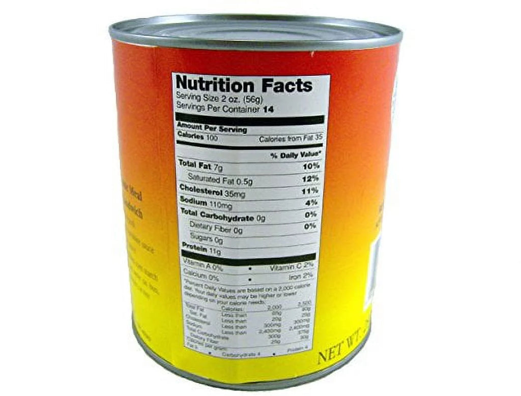 Canned Pork Chunks Meat, 28 oz, 12 Cans S9323