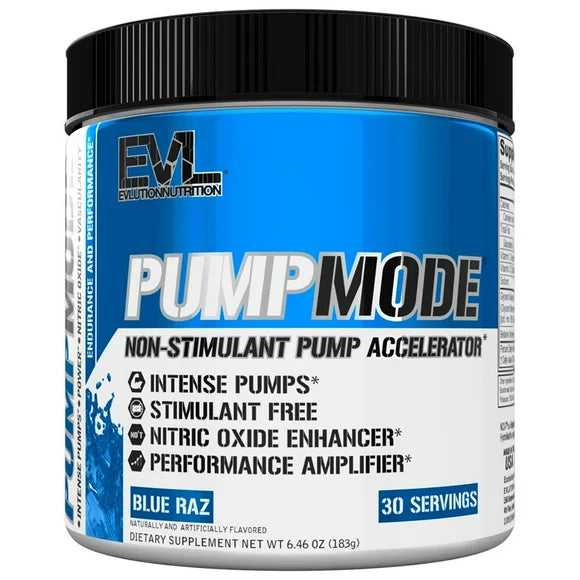 Nitric Oxide Booster Pre Workout Powder 30 Servings Blue Raz B624