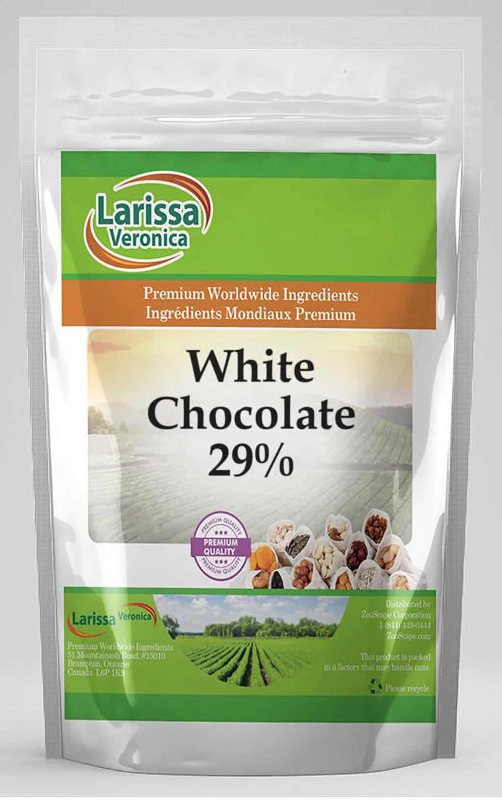 White Chocolate Couverture Callets 4 oz 3-Pack S854632