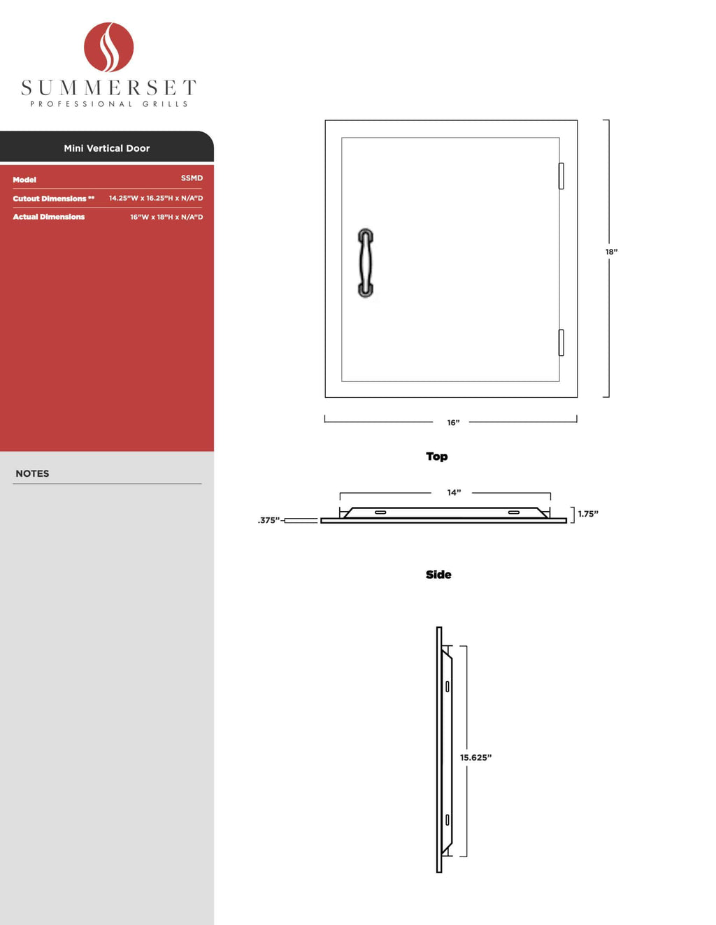 Vertical Door O353312