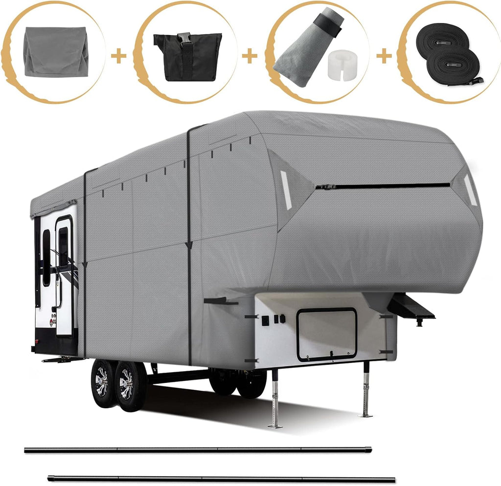 5th Wheel RV Cover Fits 29'-33' Motorhome Camper D427317