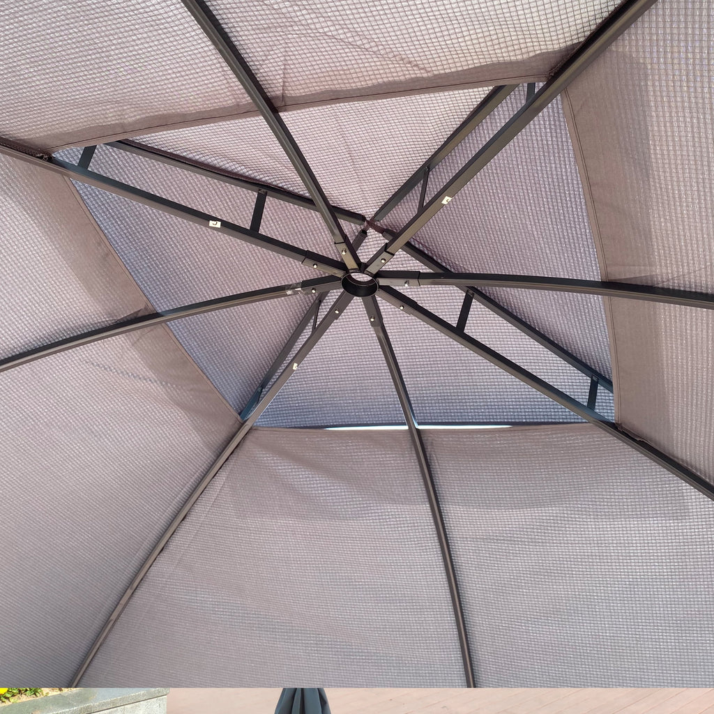 10'x10' Double Roof Outdoor Canopy Shelter Tent P802012