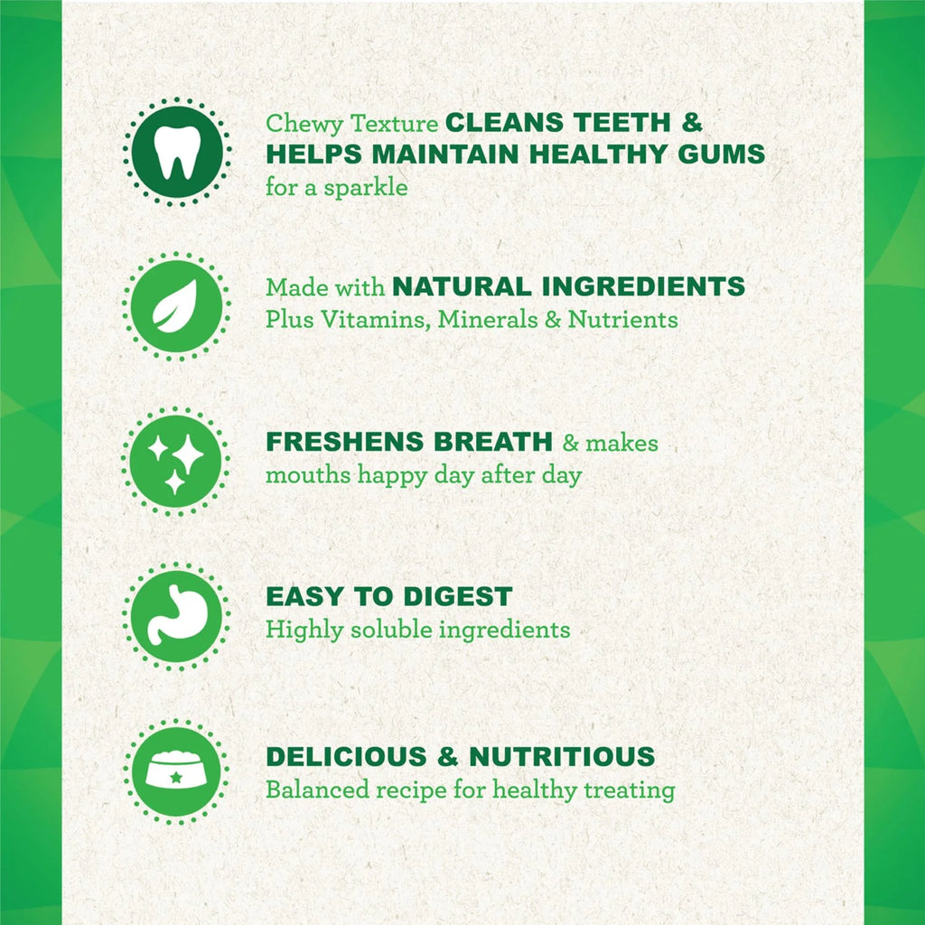 Original Flavor Dental Treats for Dogs 18 oz 4 Pack W514
