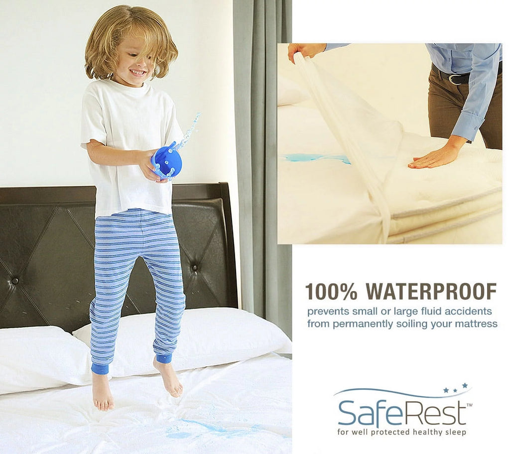 Hypoallergenic Waterproof King Mattress Protector P22645