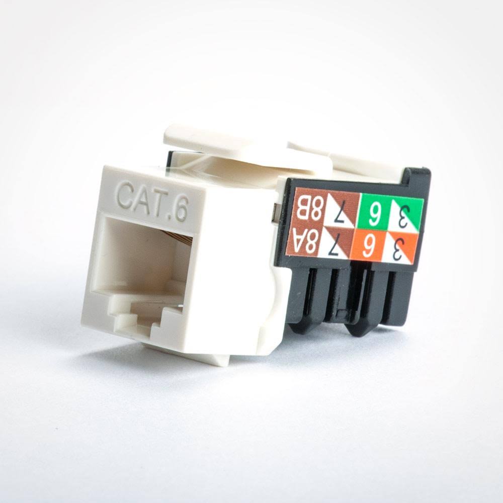 Cat6 Keystone Jack 25 Pack M17126
